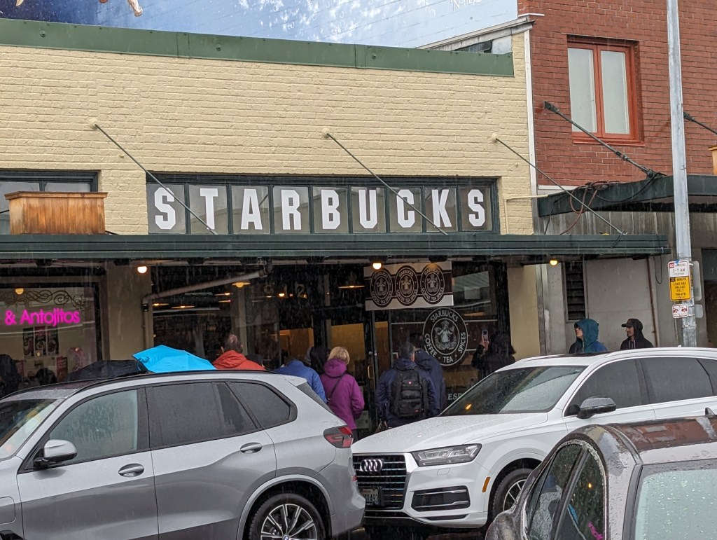 Exterior of original Starbucks